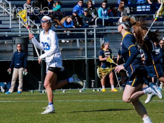 The Blue Devils are still getting used to a 90-second shot clock that is new to women's college lacrosse.