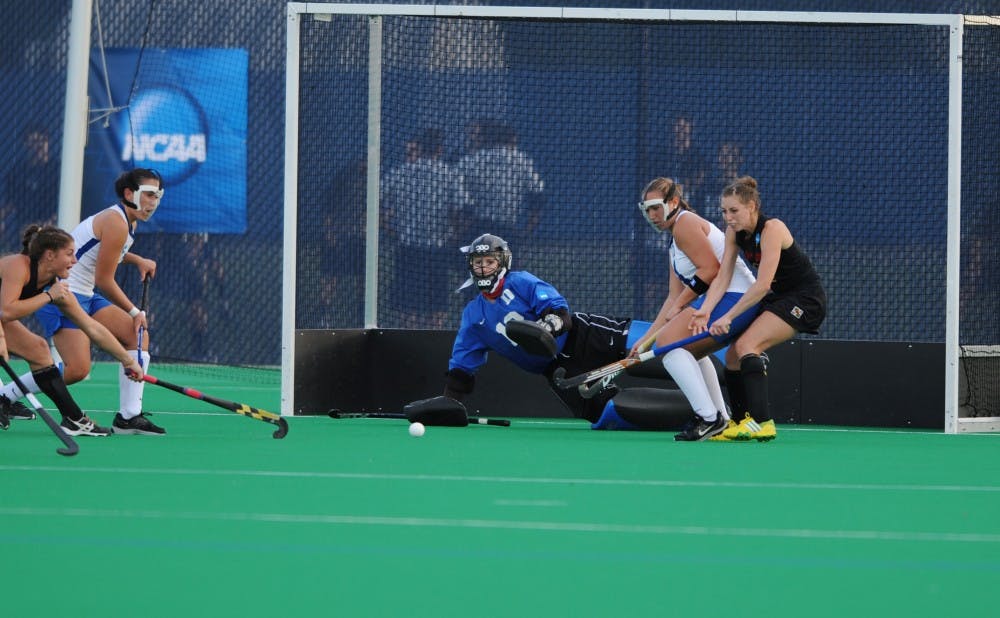 Redshirt junior goalie Lauren Blazing will look to stifle a dangerous North Carolina team, and will be key to Duke's bid to make a repeat trip to the NCAA national championship game.