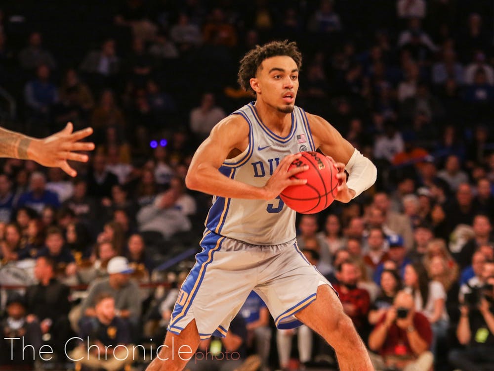 Tre Jones spoke to media Friday afternoon over Zoom.