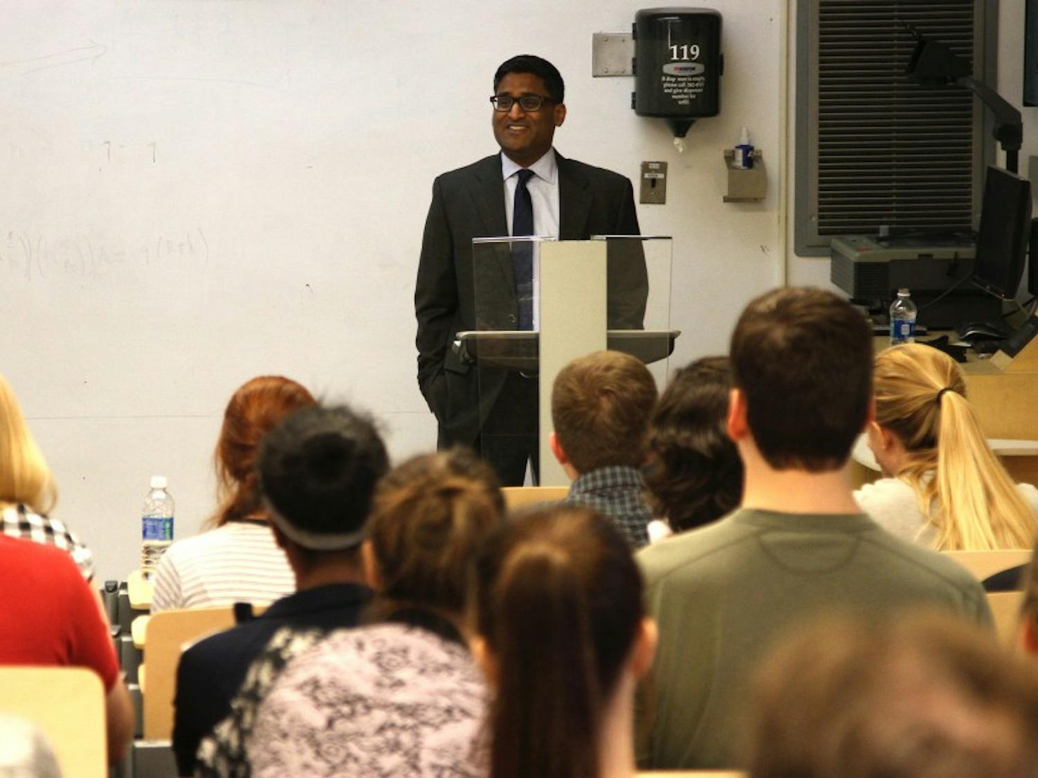Ramesh Ponnuru explained that at times political correctness can hinder the robust exchange of ideas that he thinks should occur on college campuses.
