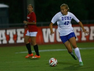 Sophomore Rebecca Quinn netted the sole goal of the game in the first half to give Duke the 1-0 victory.