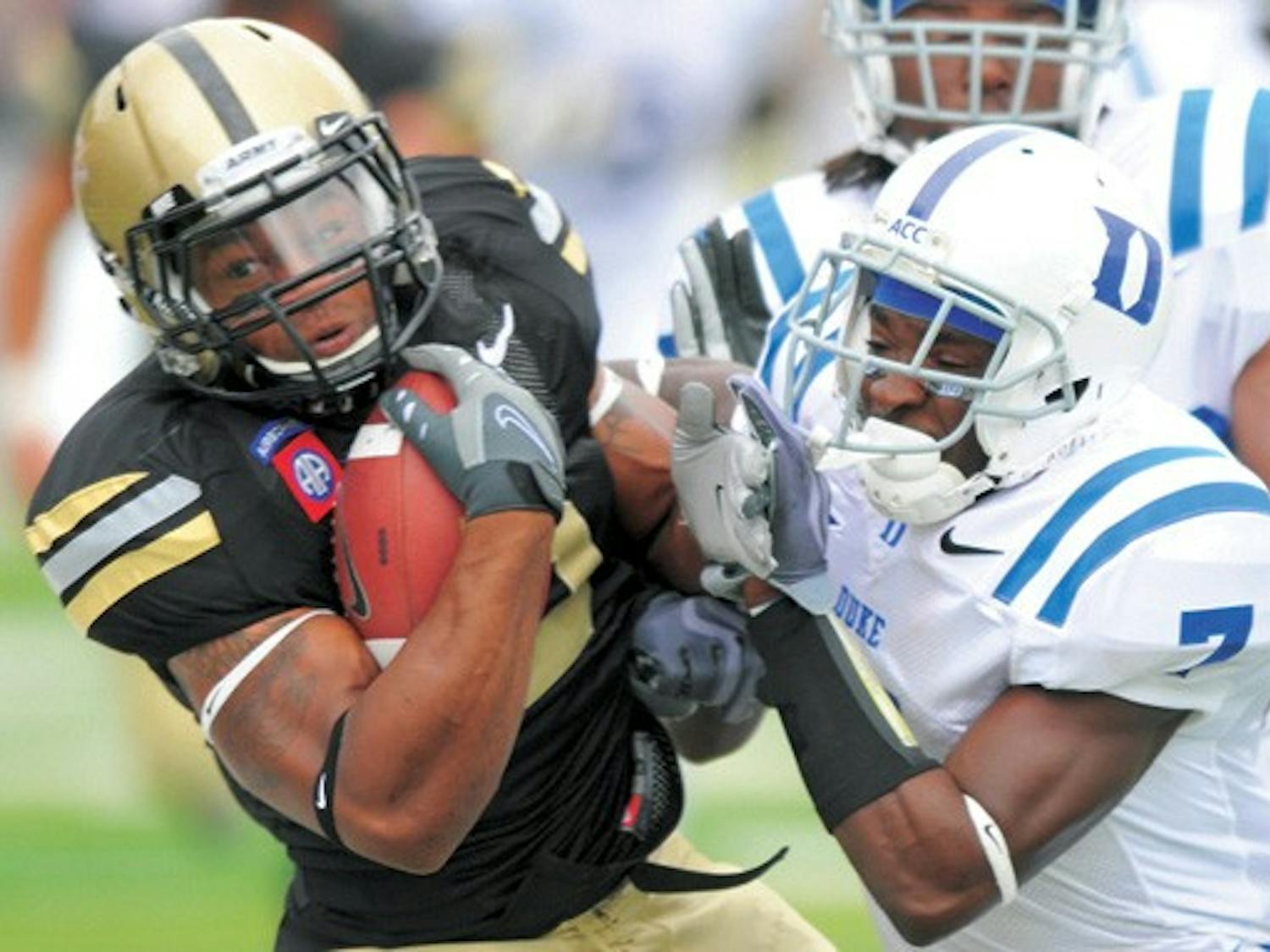 The Blue Devils topped Army, 35-14, in the two teams’ encounter last Sept. 12 in West Point, N.Y. Duke looks to win again—this time, on its home turf.