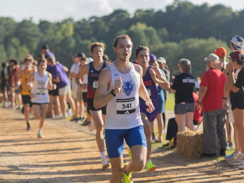 The Blue Devil men placed fifth out of 18 teams Saturday.