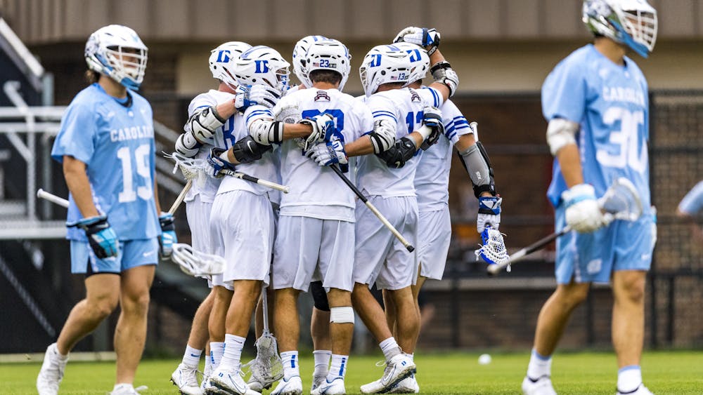 Duke men’s lacrosse uses big third quarter to take down North Carolina