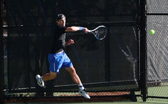 T.J. Pura notched a victory against teammate Vincent Lin in the consolation final of the Wake Forest Invite to finish his fall season Sunday.
