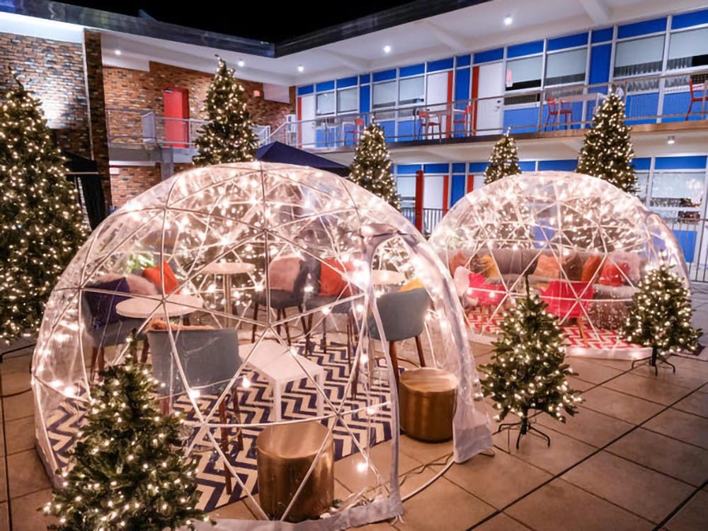Rooftop igloos among downtown Durham's COVIDconscious dining options