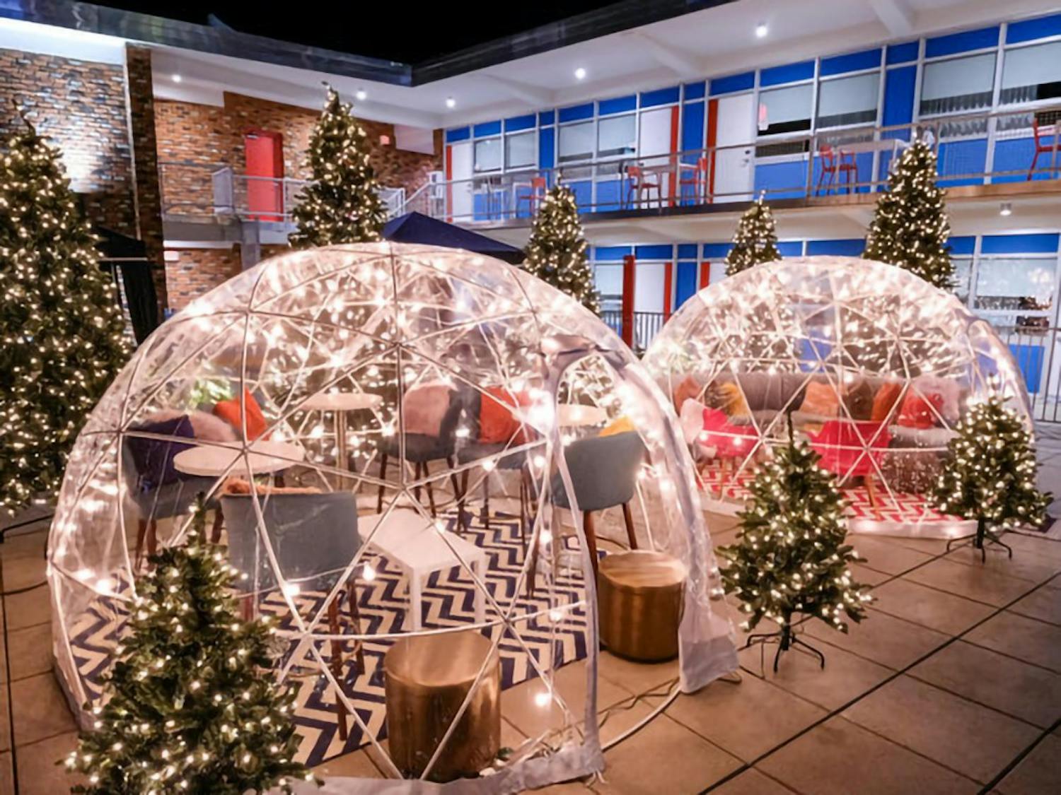 Socially-distanced dining has inspired some creative solutions, but is an expensive, plushly-furnished igloo the best alternative to regular outdoor dining?