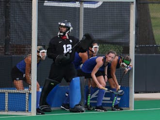Redshirt senior goalkeeper Lauren Blazing and the Blue Devils will attempt to upset the unbeaten No. 4 Cavaliers on the road Friday.
