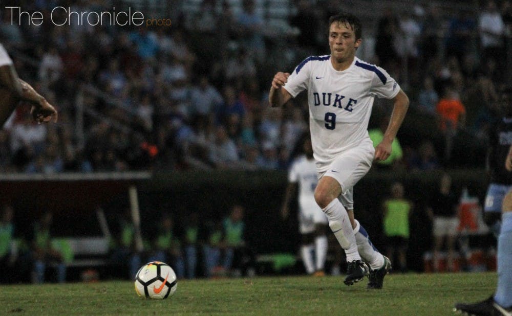 <p>Daniele Proch's extra time goal helped Duke beat Vermont to win the John Rennie invitational.</p>