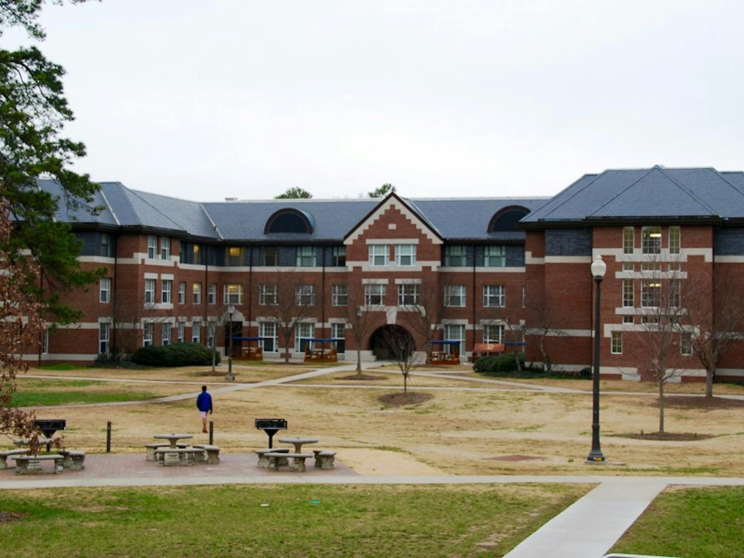 Friday’s pipe leak in Randolph residence hall on East Campus caused damage in seven rooms and forced a number of students to relocate.