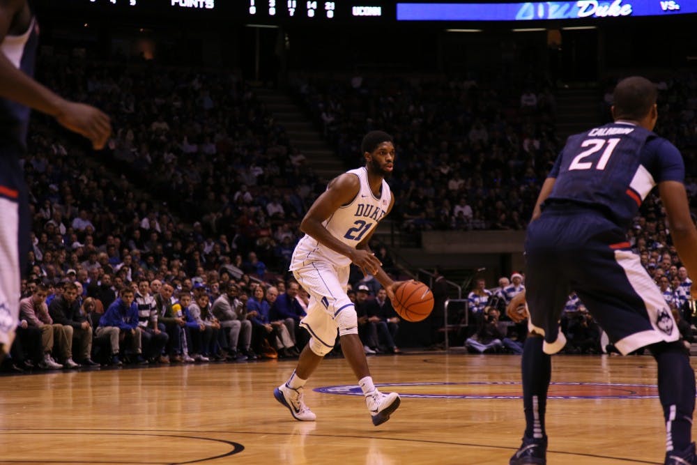 Amile Jefferson could be poised for another big game inside against a weak Toledo frontline.