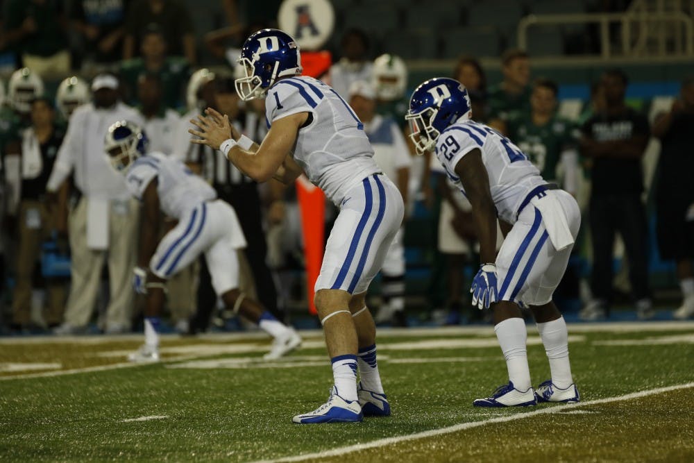 <p>The Blue Devil offense has fallen into a predictable pattern of conservative screen passes and runs, an issue that could plague the team against Boston College's top-ranked defense this weekend.</p>