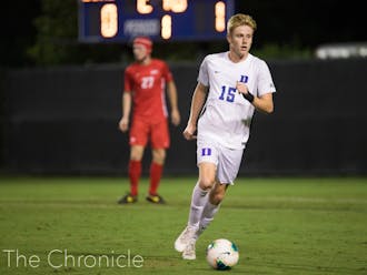 Junior Scotty Taylor tallied a goal and an assist in Duke's overtime loss to Clemson. 