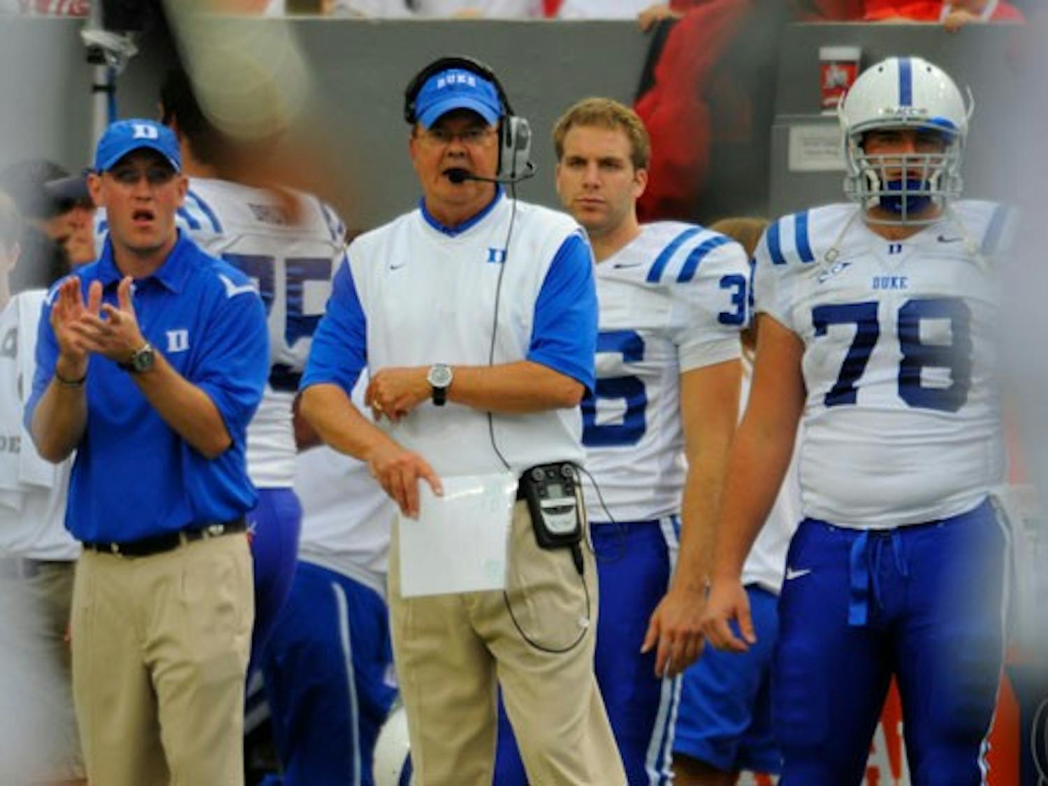 Head coach David Cutcliffe and the Blue Devils need to win four of six contests to qualify for a bowl game.