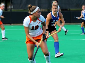 Senior Jessica Buttinger and the No. 3 Blue Devils will face another stiff test this weekend as they play host to No. 10 Virginia.