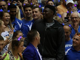 Zion Williamson shocked the college basketball world by committing to Duke Saturday night.