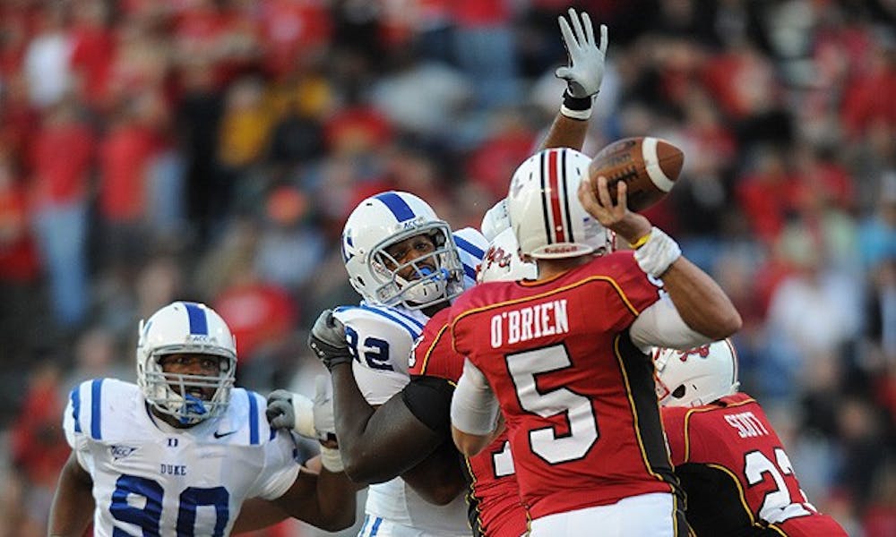 Duke’s defense, which held Maryland to 294 total yards its last time out, will have its hands full Saturday.