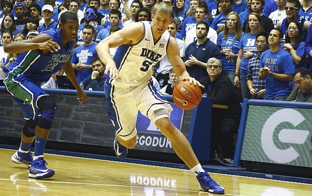 Mason Plumlee has proven to be a weapon on both ends for Duke this season.