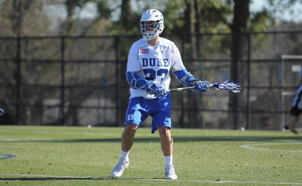 Freshman Justin Guterding followed up his six-goal debut Saturday with four more scores Sunday against Air Force.