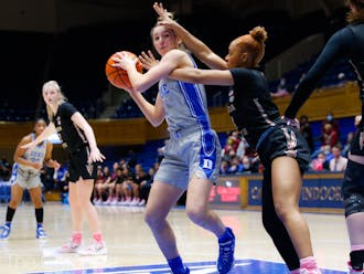 Senior guard Miela Goodchild led Duke with 13 points on a 4-of-11 clip from the field.