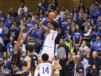Despite a 30-point win against Miami, Duke falls another spot in the AP poll