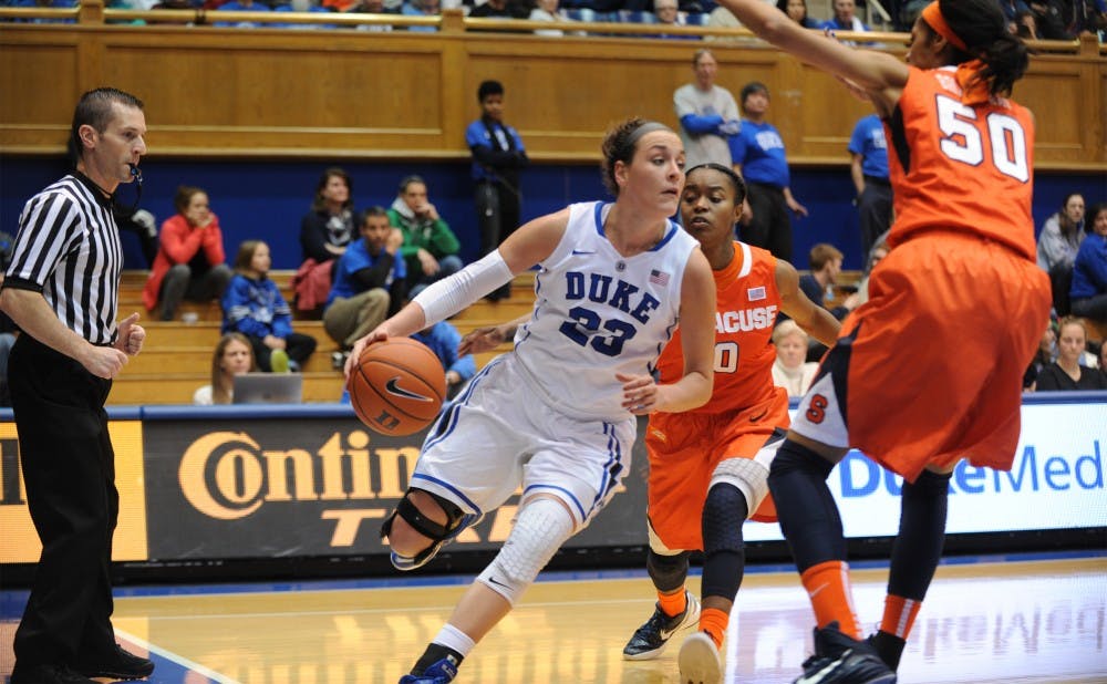 Redshirt freshman guard—and ACC Rookie of the Week—Rebecca Greenwell will go for her Duke freshman record sixth 20-point game against Virginia Tech.