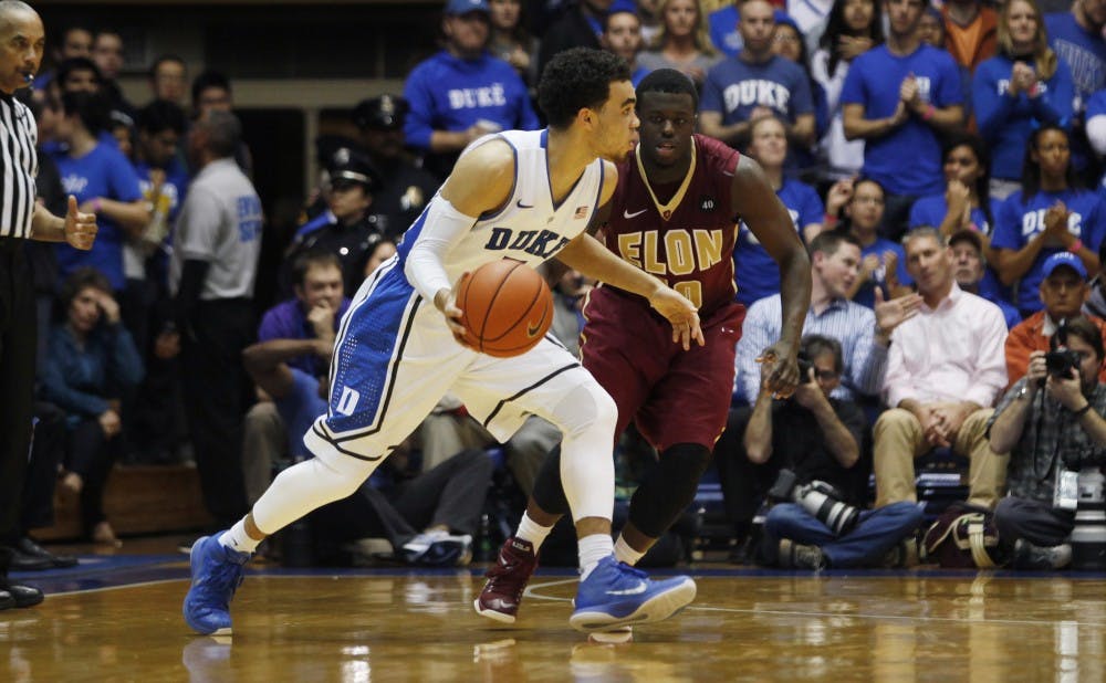 Tyus Jones and the Blue Devils will look to shake off any rust from an 11-day break Monday night against Toledo.