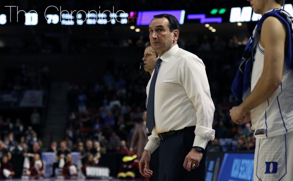 Head coach Mike Krzyzewski struggled in his first few years at Duke before building one of the nation's top programs.&nbsp;