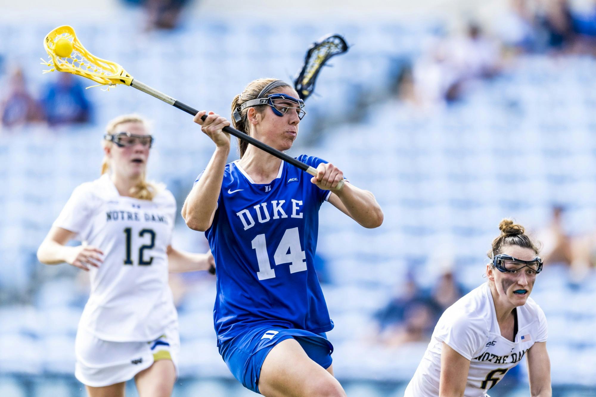Duke women's lacrosse drops close contest to Notre Dame in ACC