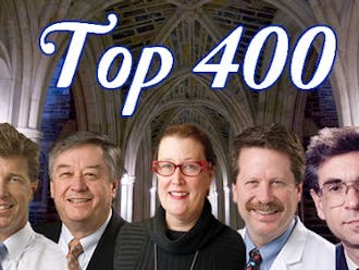 (from left to right) Dr. Eric Peterson, Marc Caron, Terrie Moffitt, Dr. Robert Califf and Dr. Robert Lefkowitz were listed among the 400 most influential biomedical scientists by the European Journal of Clinical Investigation.