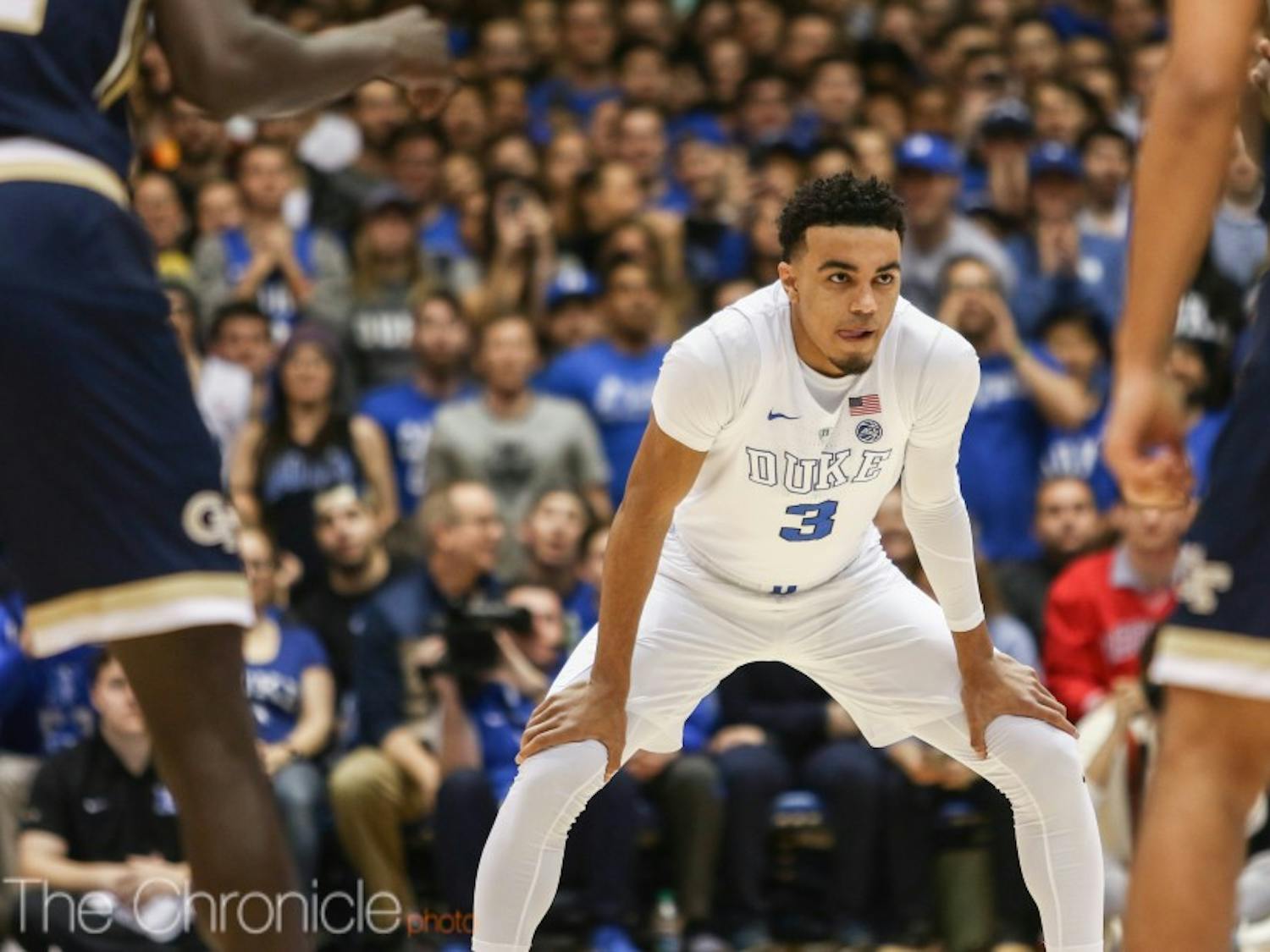 Here are Associate Photo Editor Mary Helen Wood and photographer Aaron Zhao's best shots from Duke's 66-53 win over the Georgia Tech Yellow Jackets.