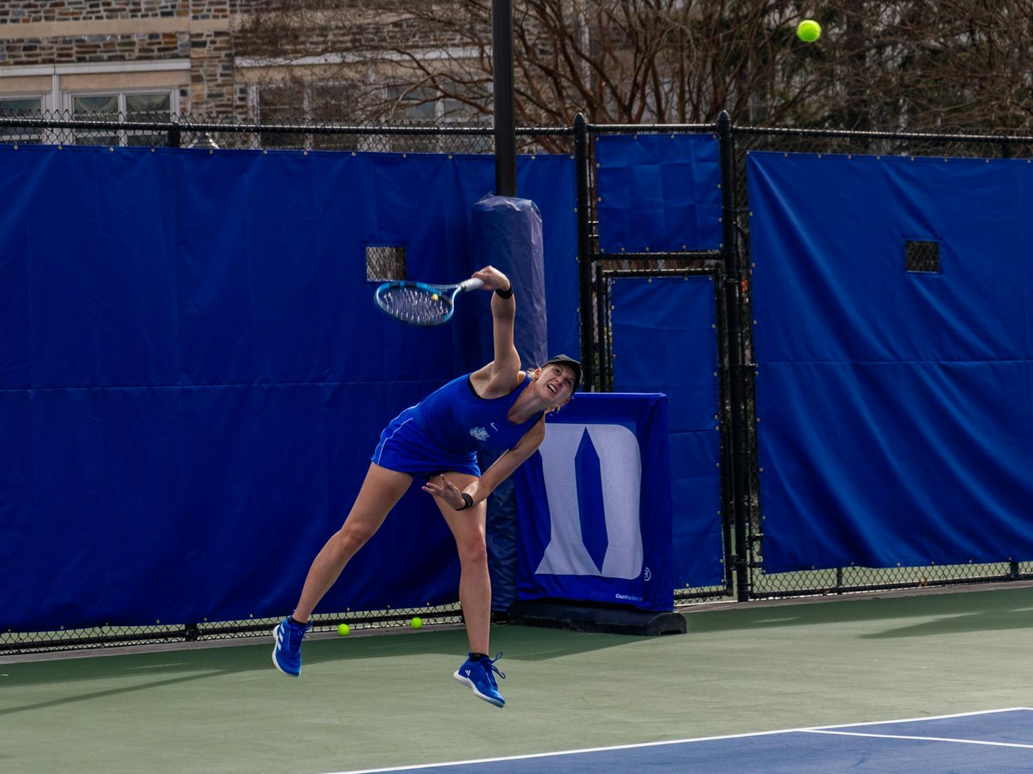 Katie Codd earned two crucial singles wins for Duke this weekend. 