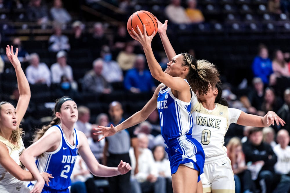 Celeste Taylor led all scorers against Wake Forest with 18 points.