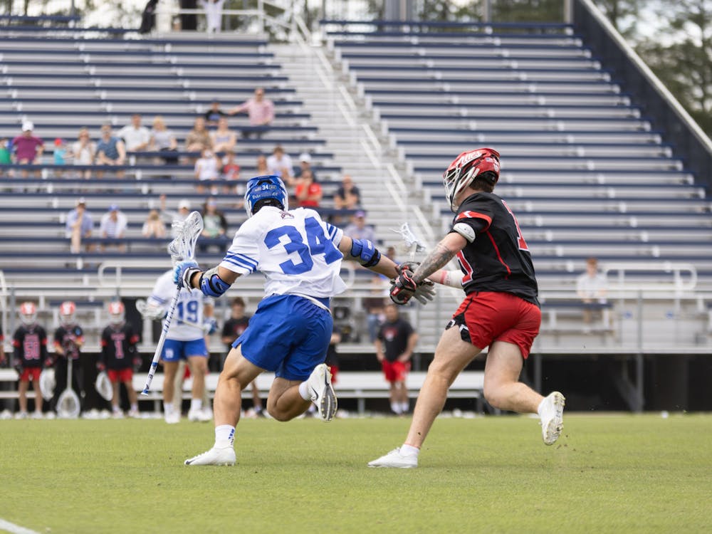 Graduate attack Brennan O'Neill led the Blue Devils with 81 points in 2024.