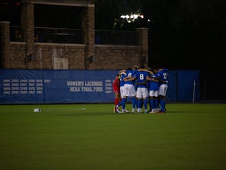 No. 21 Duke men's soccer won twice this week, one against College of Charleston and a big win against No. 7 Syracuse.
