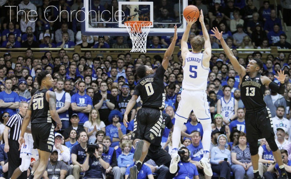 Although Duke struggled on defense Saturday, it showed another style of play just a few days after holding No. 14 Virginia to 55 points.&nbsp;