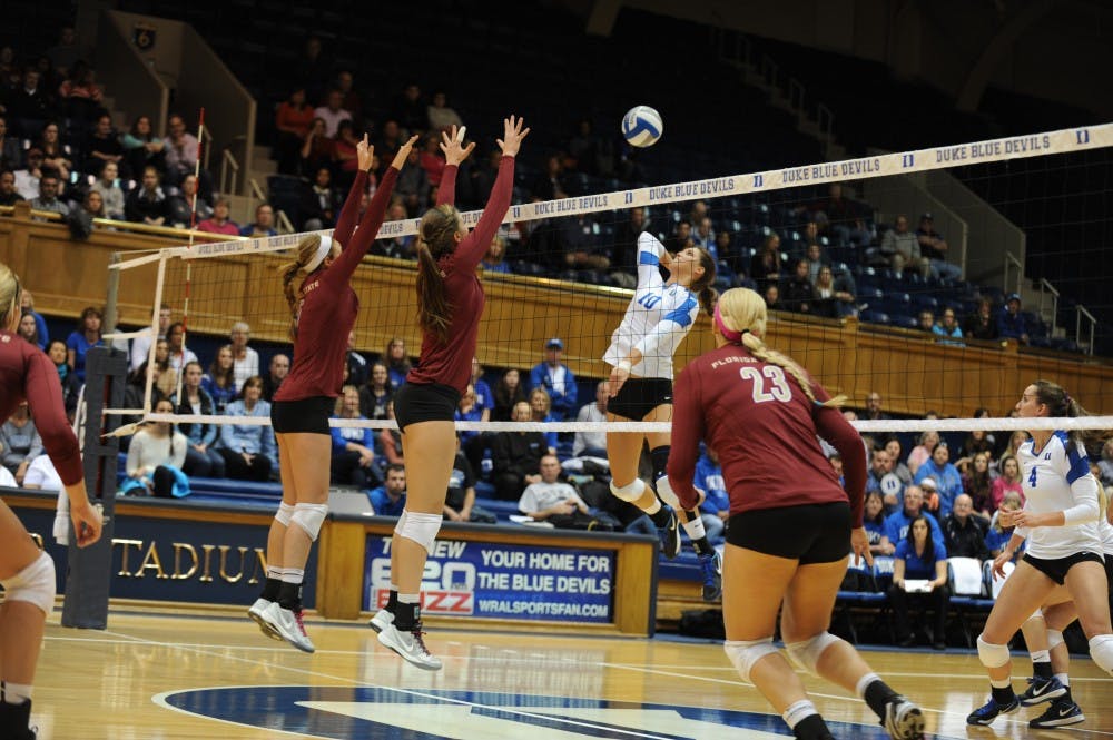 Duke continued to make its push for first place in the ACC wish a five-set win against Florida State.