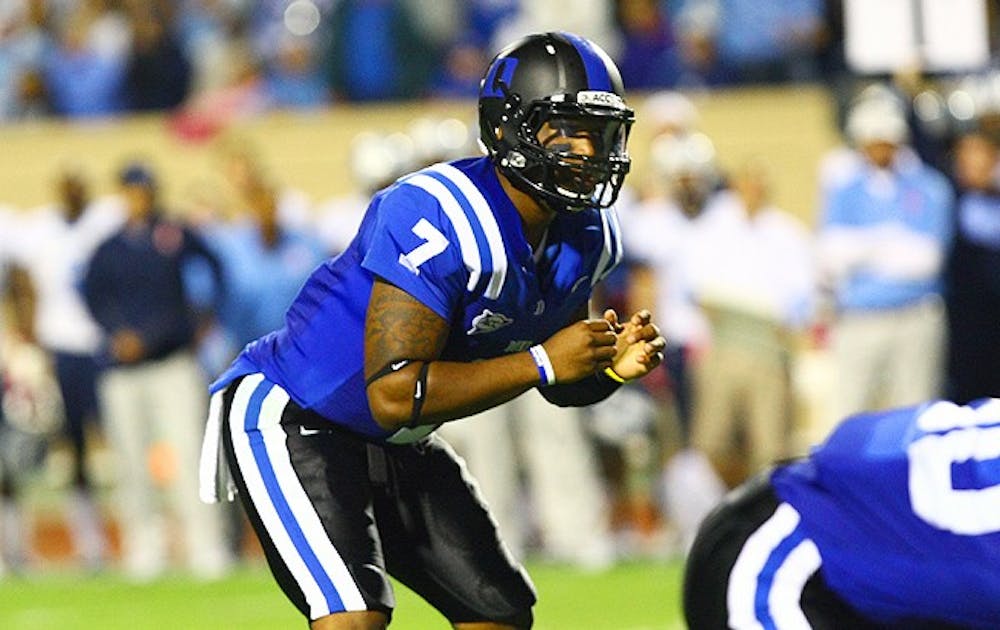 Anthony Boone saw action in 11 games last season, but will now be Duke’s full-time starting quarterback.