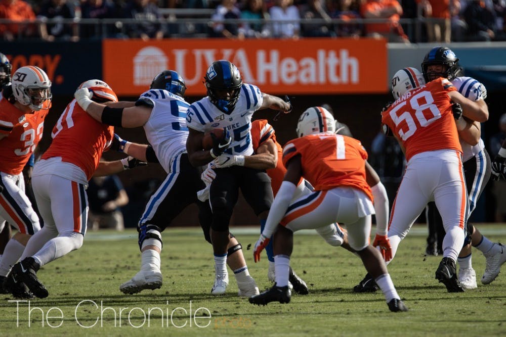 Duke has lost four consecutive matchups to the Cavaliers, including an embarrassing 48-14 defeat last October.