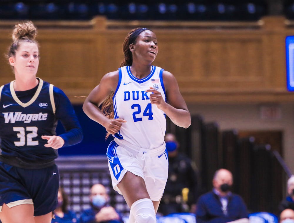 <p>Senior Onome Akinbode-James averaged 7.5 points and 11.5 rebounds last season prior to the cancellation due to COVID-19 concerns.&nbsp;</p>