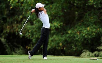 After capturing the individual title in her last event, sophomore Sandy Choi hit a rough patch at the Annika Intercollegiate, bogeying four straight holes in her final round Tuesday.