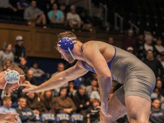 Jonah Niesenbaum — the only Duke wrestler to gain a victory at the NCAA Championships — is the biggest offseason departure for the Blue Devils.