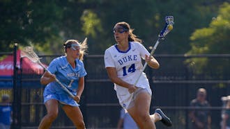 NCAA all-time draw control leader Maddie Jenner is one of many Blue Devils head coach Kirsten Kimel returned for the 2023 season.