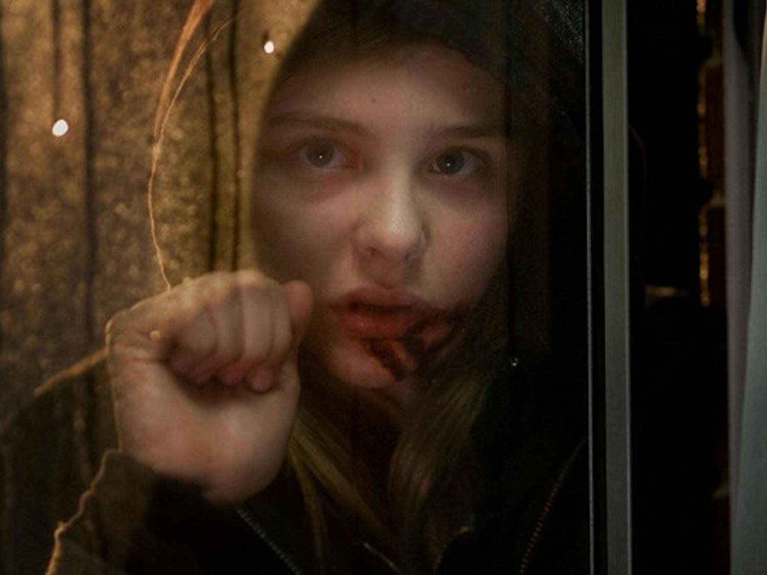 Actress Chloe Moretz plays Abby, a strange girl with a sinister secret.