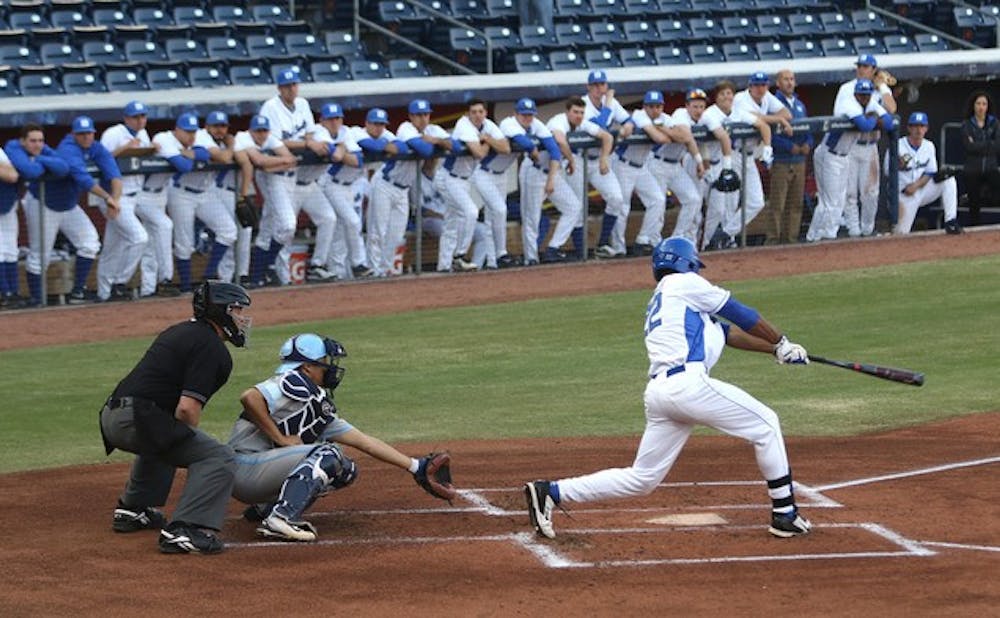 Jalen Phillips' 10th-inning double propelled the Blue Devils to their first three-game winning streak since mid-March.