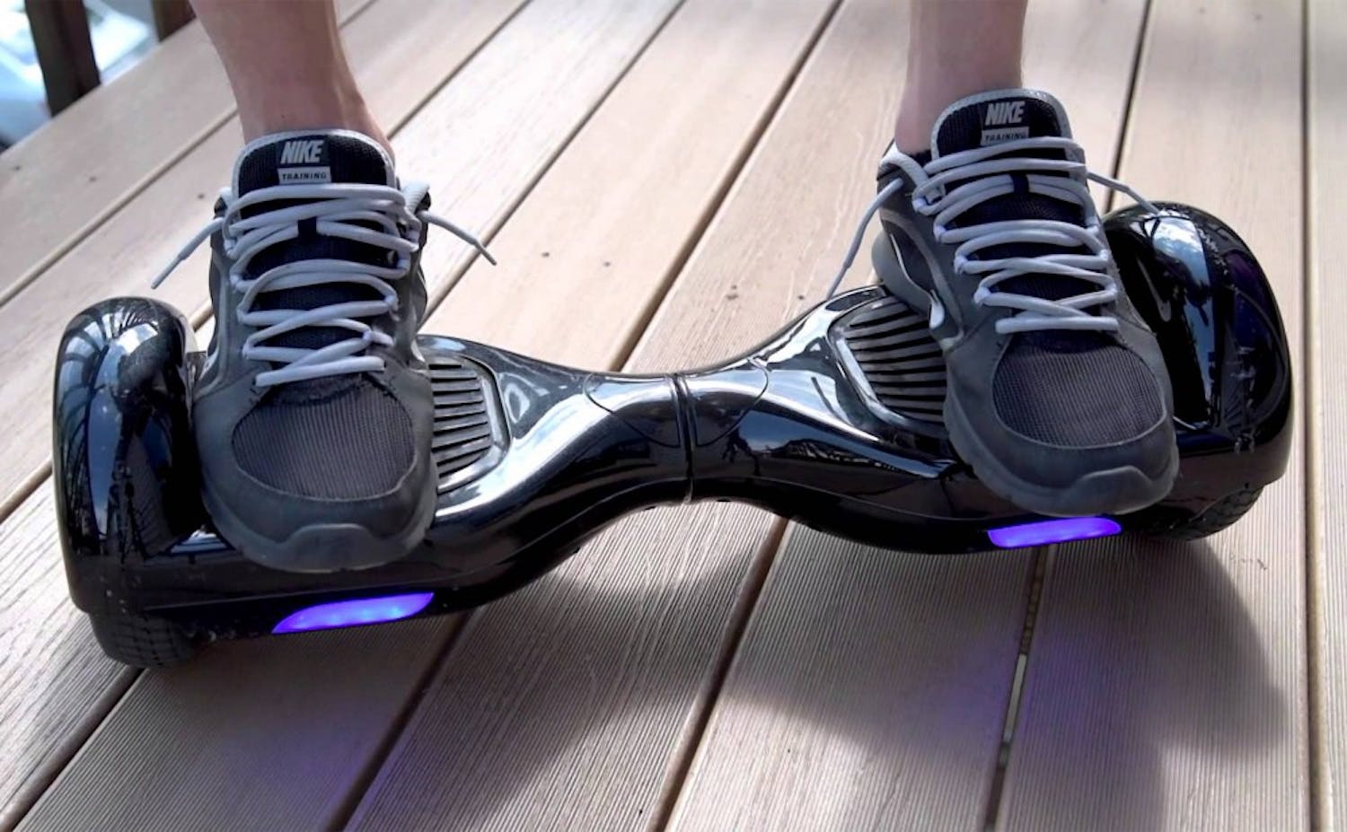 Hoverboards have been reported to spontaneously ignite, leading approximately 20 colleges around the country to ban the self-balancing scooters.