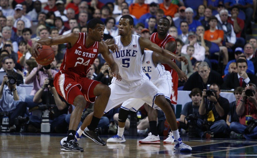 N.C. State's T.J. Warren started out hot, but Duke was ultimately able to limit the ACC Player of the Year to 21 points on 22 shots.