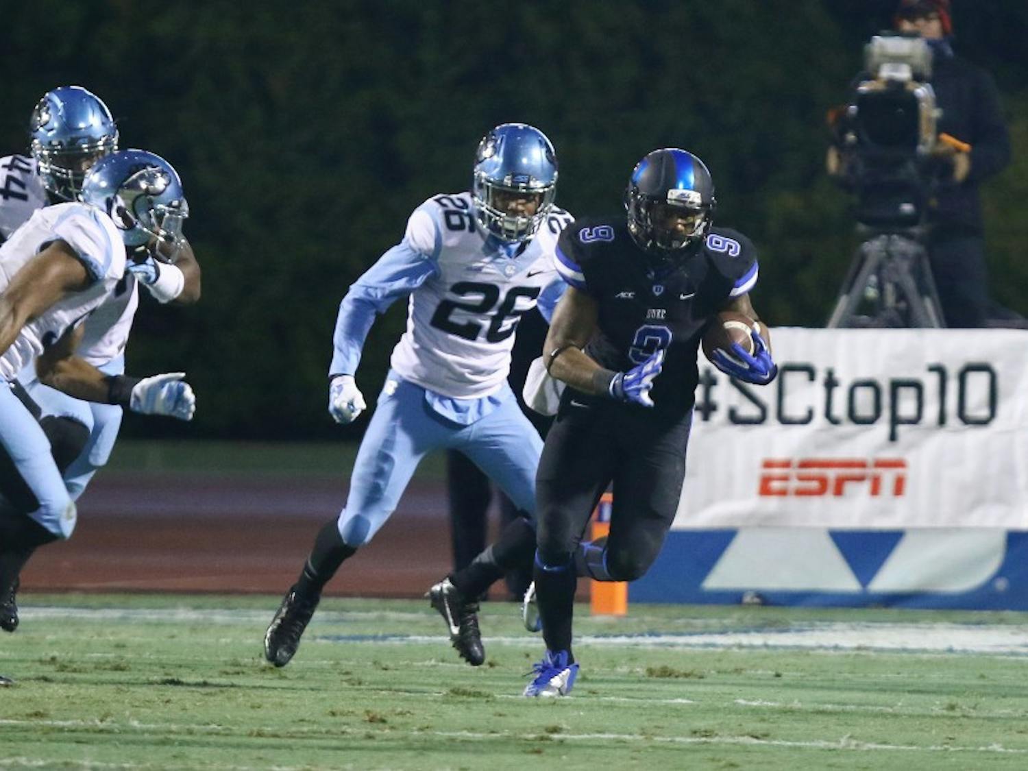 The Blue Devils average 183.3 rushing yards per game, good for 47th in the nation.