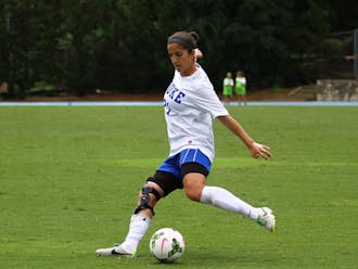 Midfielder Gilda Doria returned to the pitch last weekend after missing the entirety of last season with a knee injury, but her leadership remains a steadying presence for the Blue Devils.