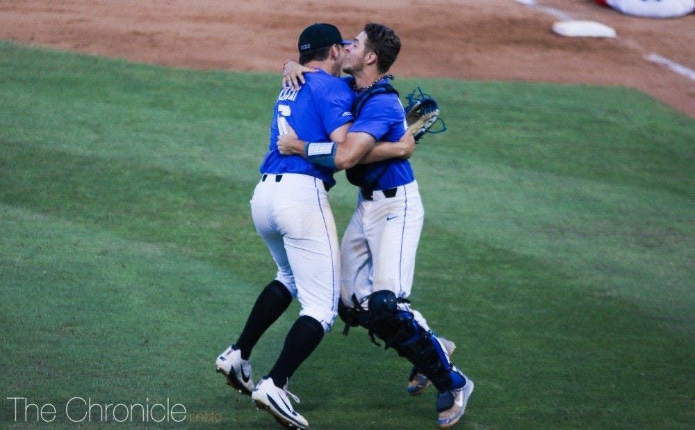 Duke beat No. 8 national seed Georgia twice on the Bulldogs' home field to clinch the Athens Regional.